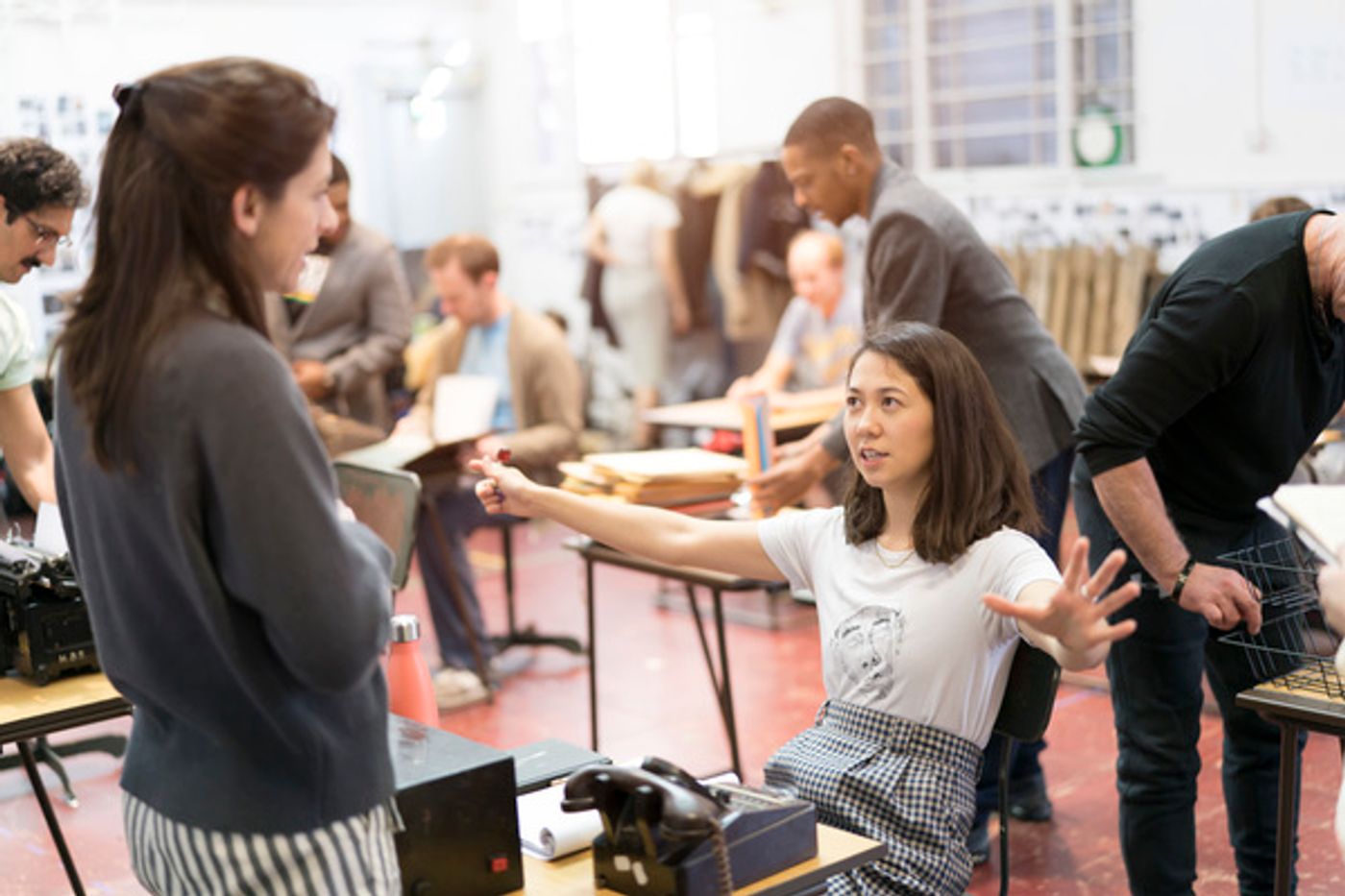 Photo Flash: In Rehearsal for MACHINAL at Almeida  Image