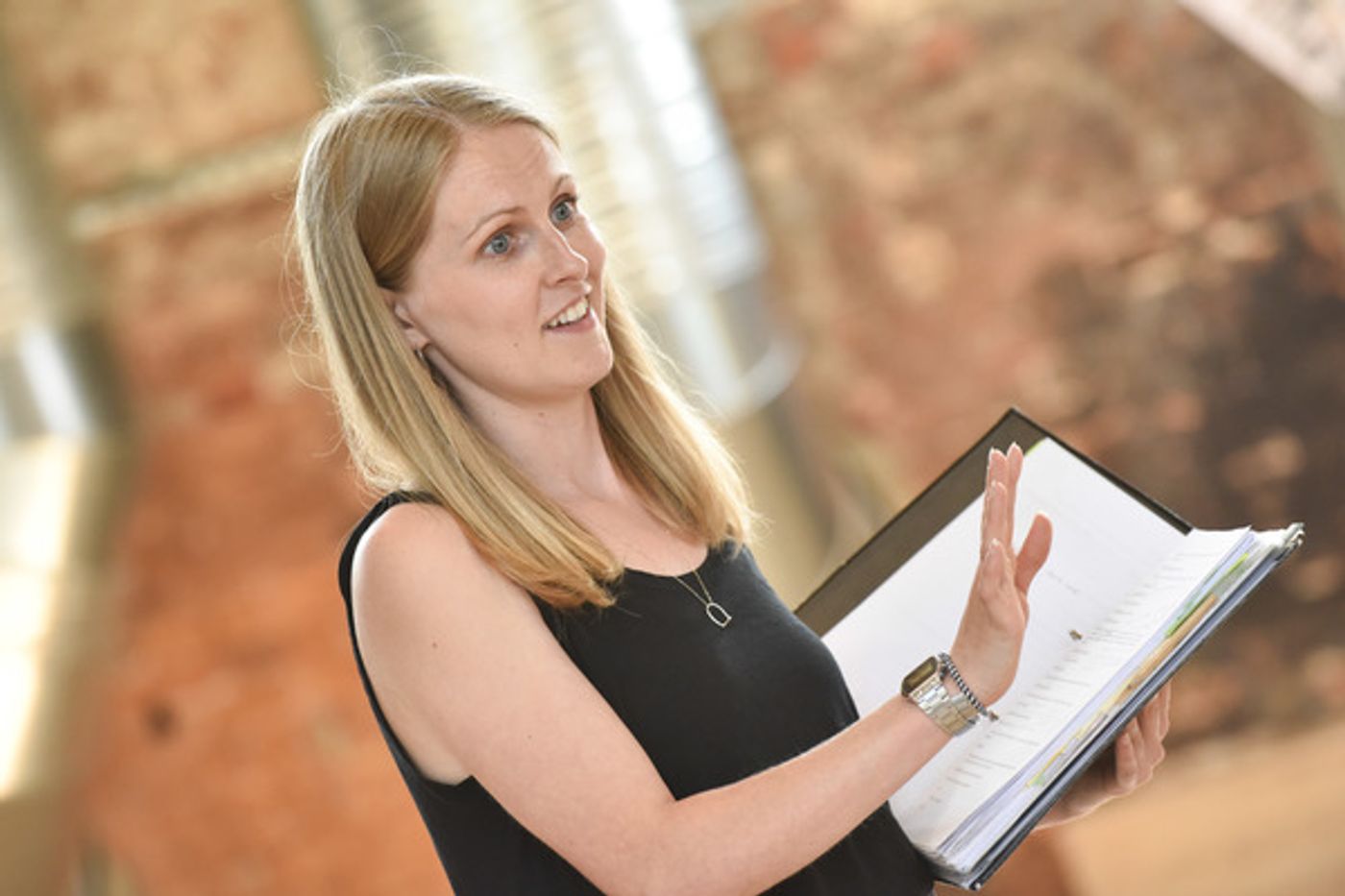 Photo Flash: In Rehearsal with EUROPE AFTER THE RAIN at Mercury Theatre Colchester  Image