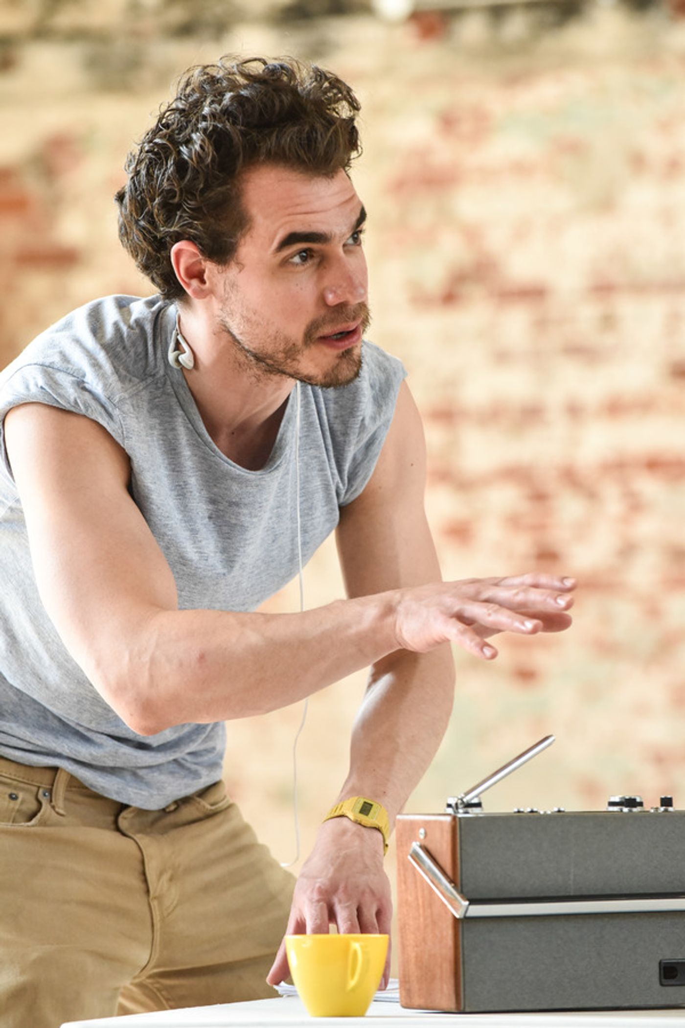 Photo Flash: In Rehearsal with EUROPE AFTER THE RAIN at Mercury Theatre Colchester  Image