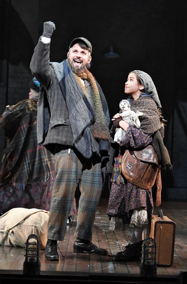 Sasha Andreev and Gigi Spagnolo in Asolo Rep's production of RAGTIME. Photo by Cliff  Photo
