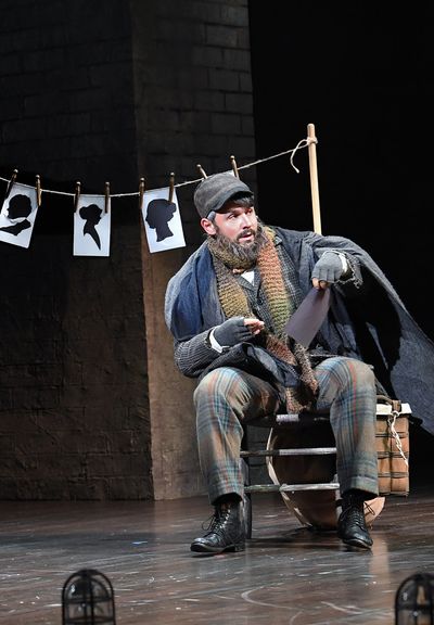 Sasha Andreev in Asolo Rep's production of RAGTIME. Photo by Cliff Roles. Photo