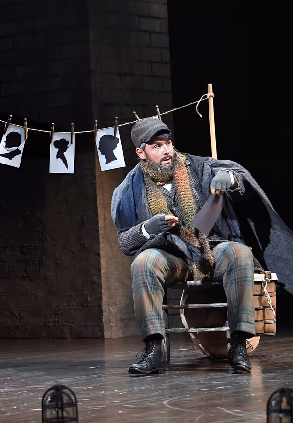 Sasha Andreev in Asolo Rep's production of RAGTIME. Photo by Cliff Roles. Photo