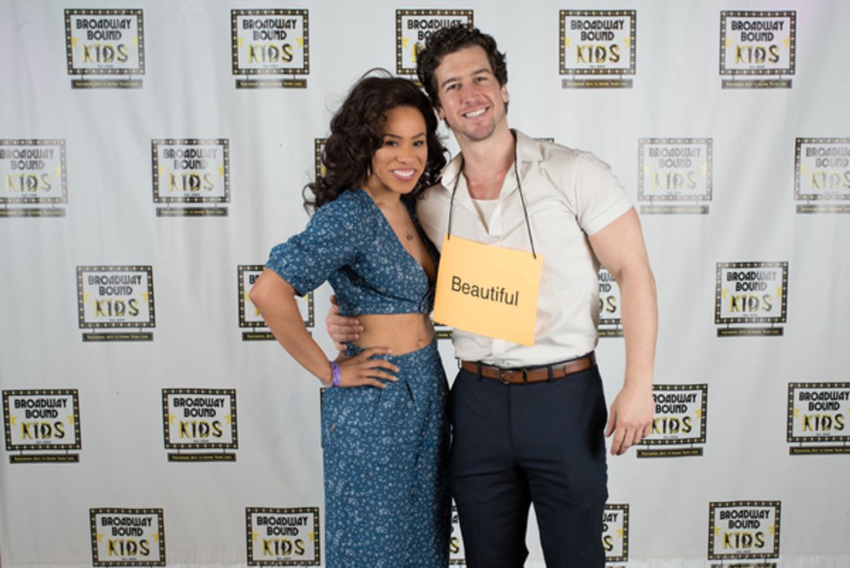 Salisha  Thomas  and  Evan  Todd at 