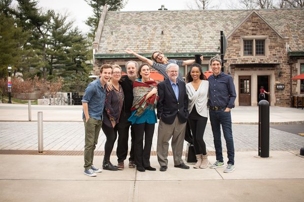 Emily Mann, Christopher Durang, and the Cast of Turning Off the Morning News Photo