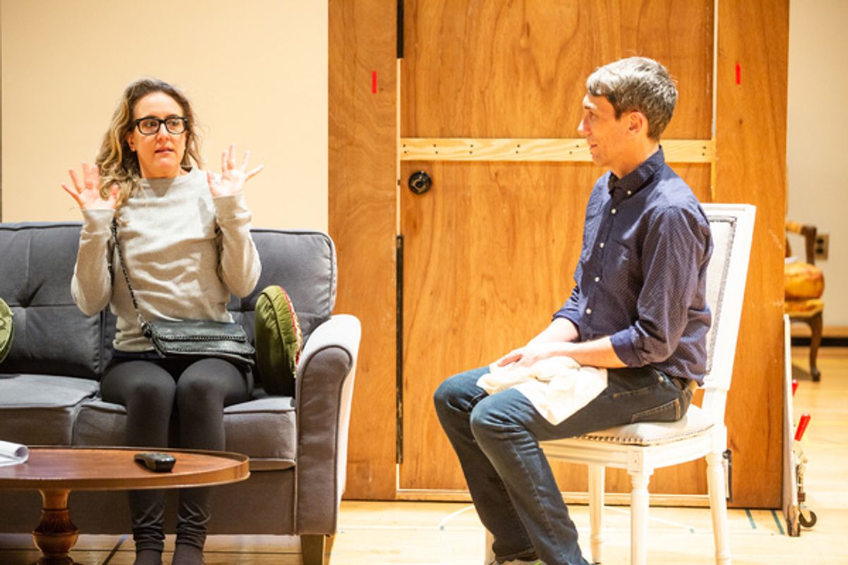 Jenn Harris and Robert Sella at 