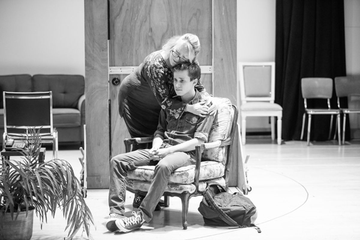 Kristine Nielsen and Nicholas Podany at 