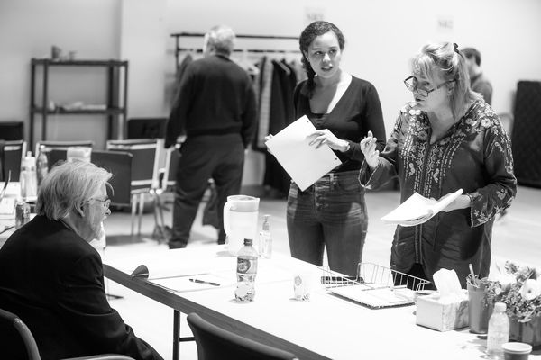 Christopher Durang, Anna Morton, Kristine Nielsen Photo