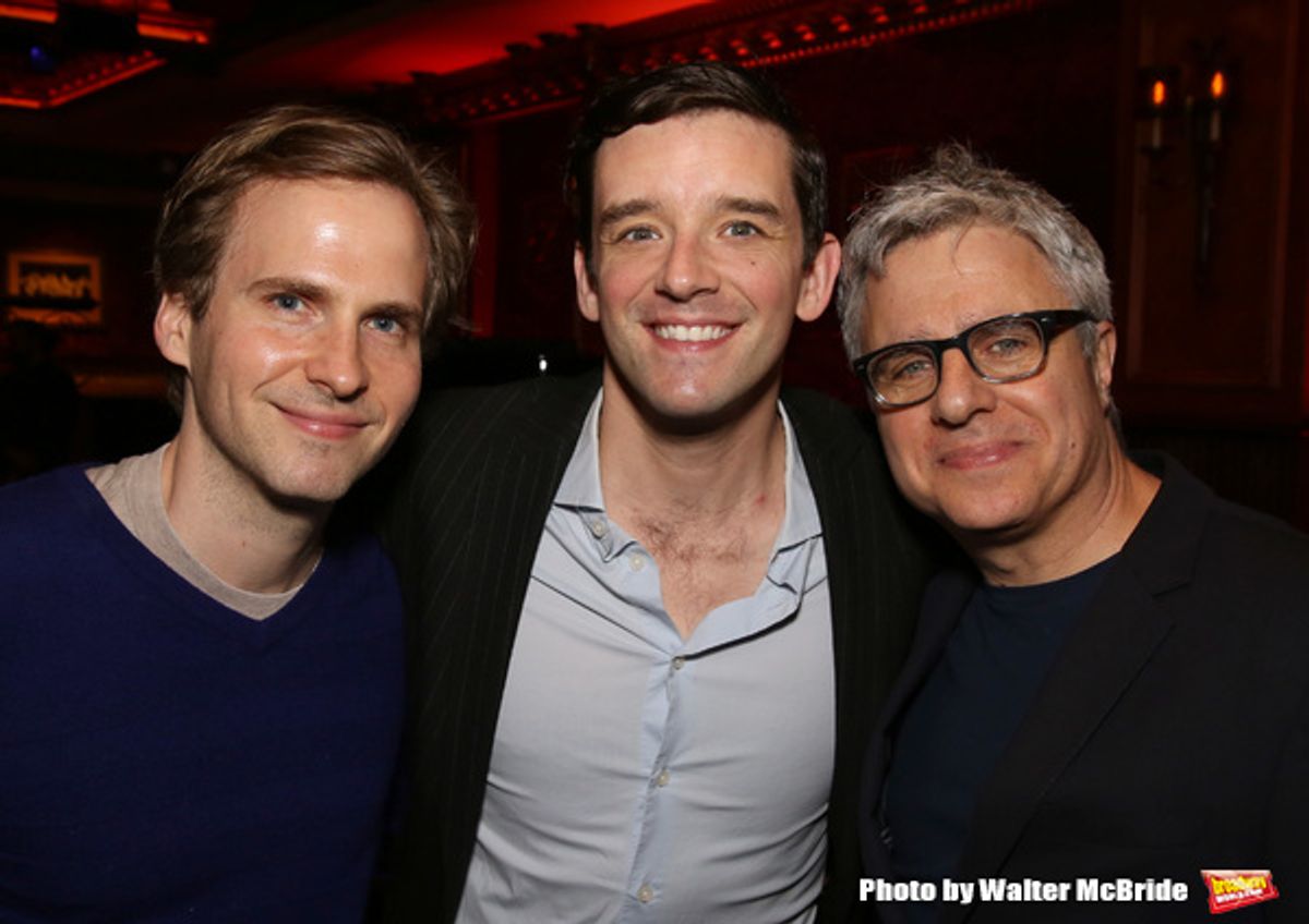 Ryan Spahn, Michael Urie and Neil Pepe  at 