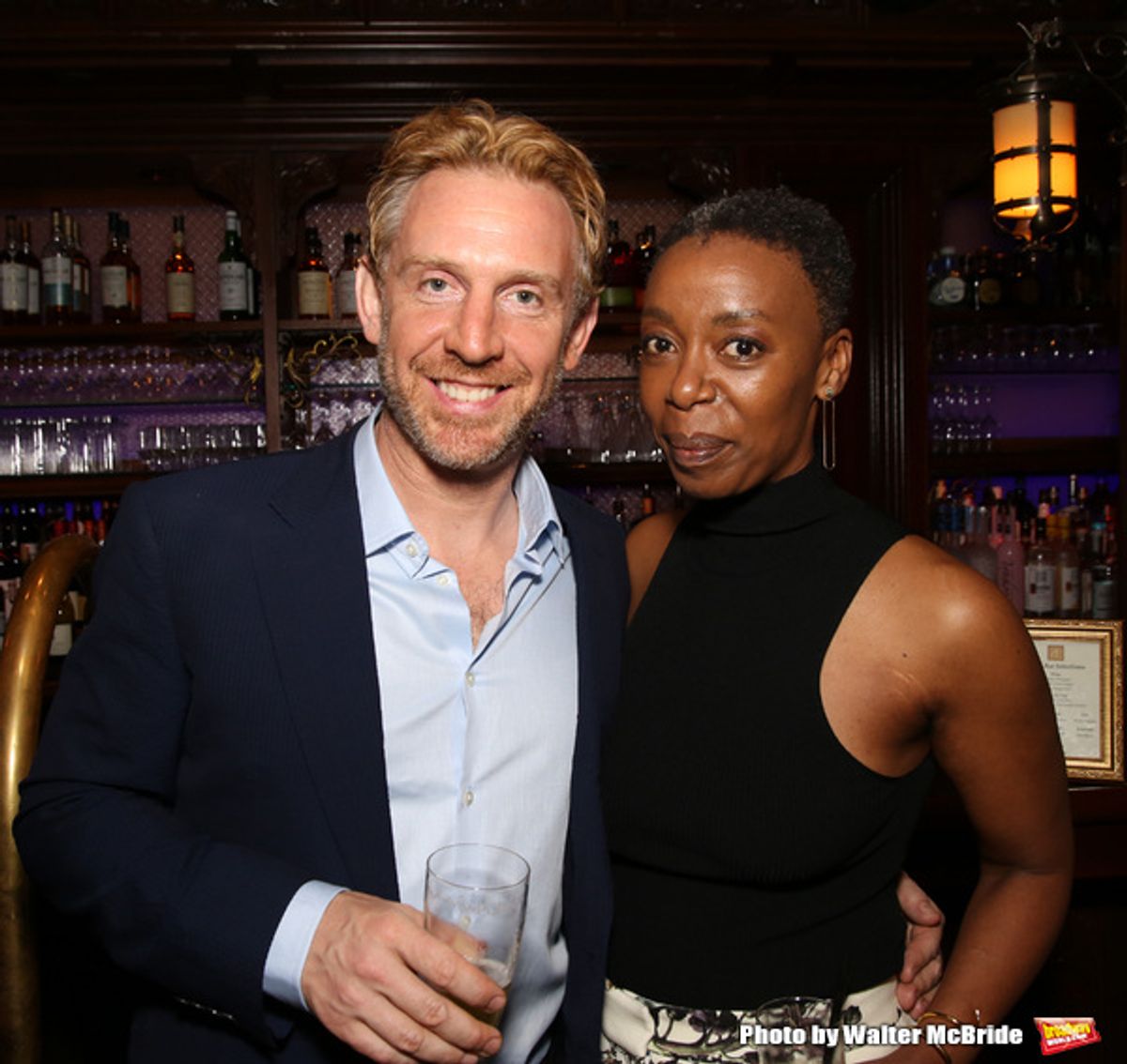 Paul Thornley and Noma Dumezweni at 