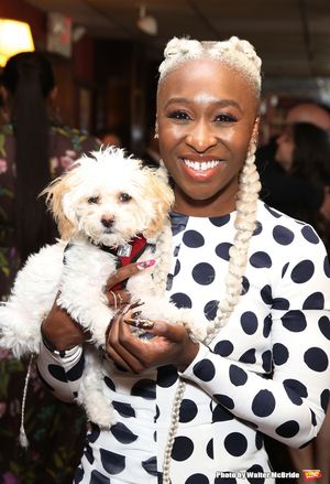 Cynthia Erivo and Caleb @ BroadwayWorld Cynthia Erivo and Caleb Photo