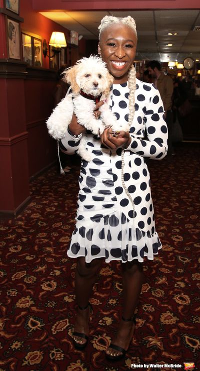 Cynthia Erivo and Caleb Photo