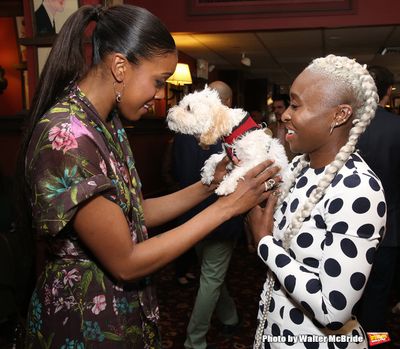 Condola Rashad, Cynthia Erivo and Caleb Photo
