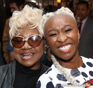 Irene Gandy with Cynthia Erivo @ BroadwayWorld Irene Gandy with Cynthia Erivo Photo