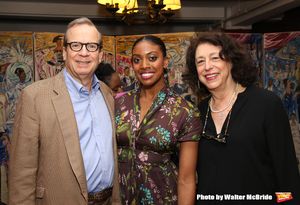 Barry Grove and Lynne Meadow with Condola Rashad Photo
