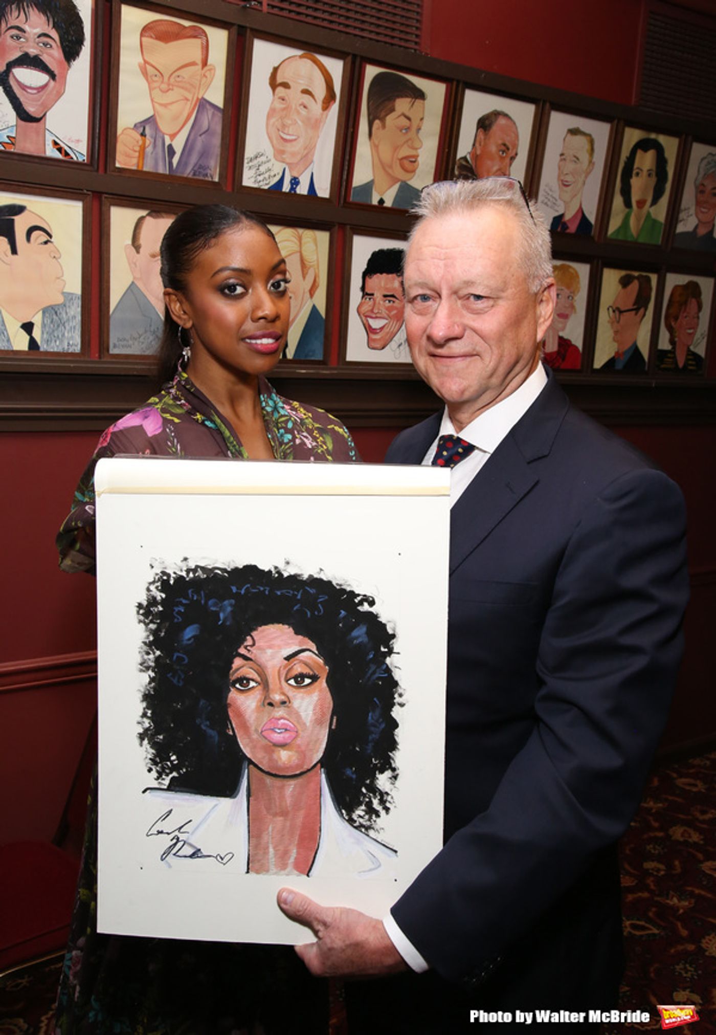 Photo Coverage: Condola Rashad Receives Her Portrait at Sardi's  Image