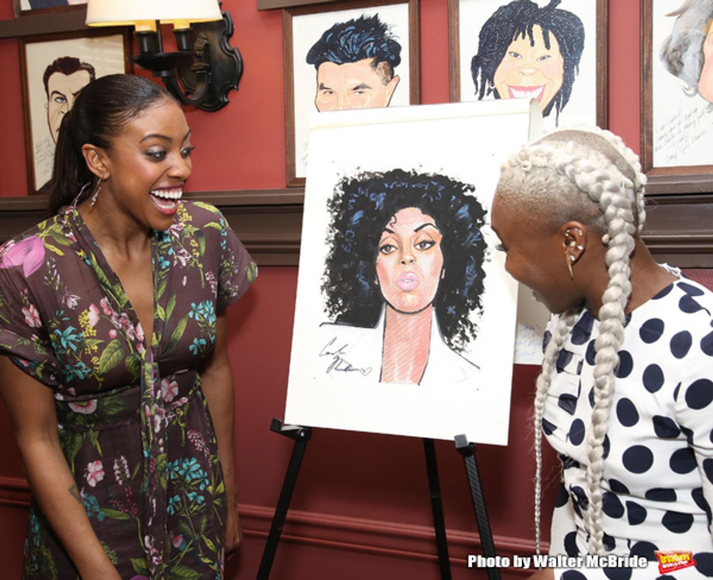Photo Coverage: Condola Rashad Receives Her Portrait at Sardi's  Image