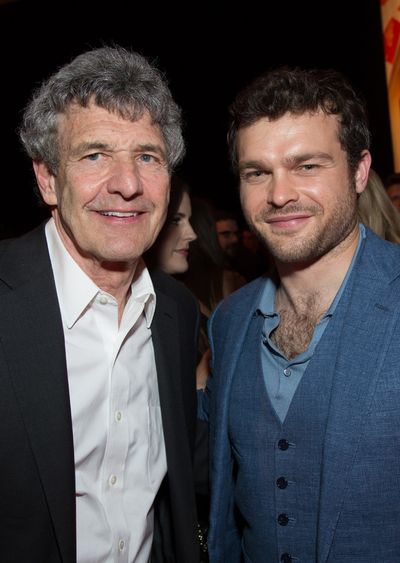 Bob Iger, Alden Ehrenreich
 Photo