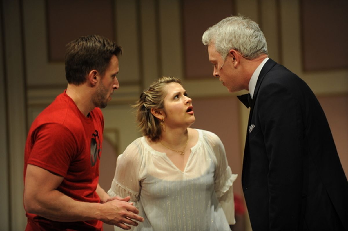 Tim McGeever, Michael Greer, Julianne Avolio at 