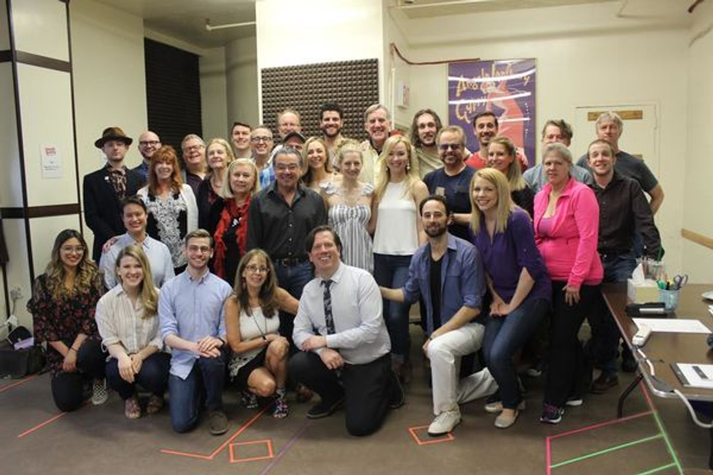 Photo Flash: The Cast and Crew of DESPERATE MEASURES Celebrates First Day of Rehearsal  Image
