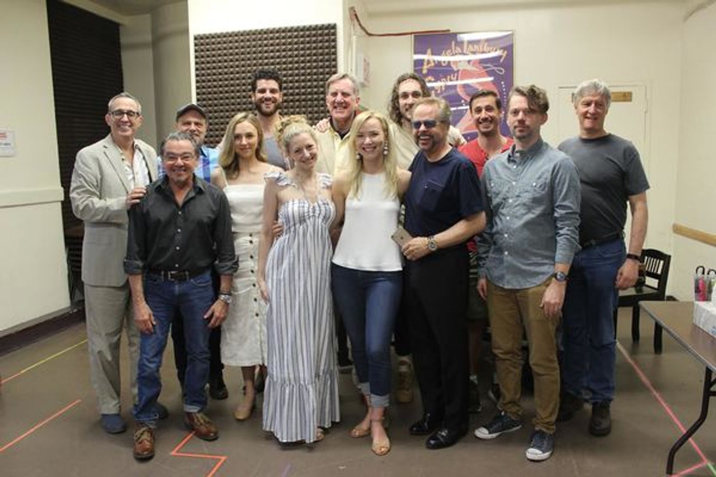Photo Flash: The Cast and Crew of DESPERATE MEASURES Celebrates First Day of Rehearsal Photo Flash: The Cast and Crew of DESPERATE MEASURES Celebrates First Day of Rehearsal Image