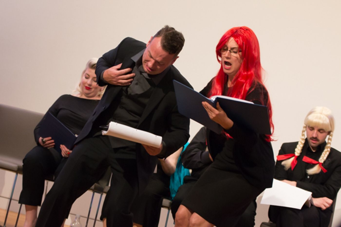 Photo Coverage: Inside Evolution Theatre Company's Staged Reading THE LADY IN QUESTION  Image