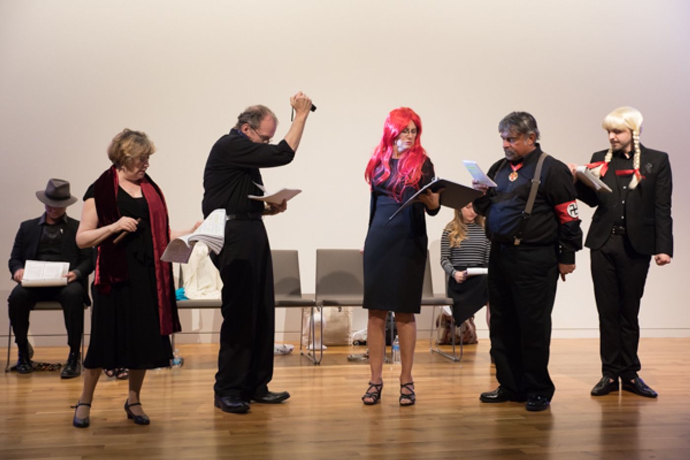 Photo Coverage: Inside Evolution Theatre Company's Staged Reading THE LADY IN QUESTION  Image