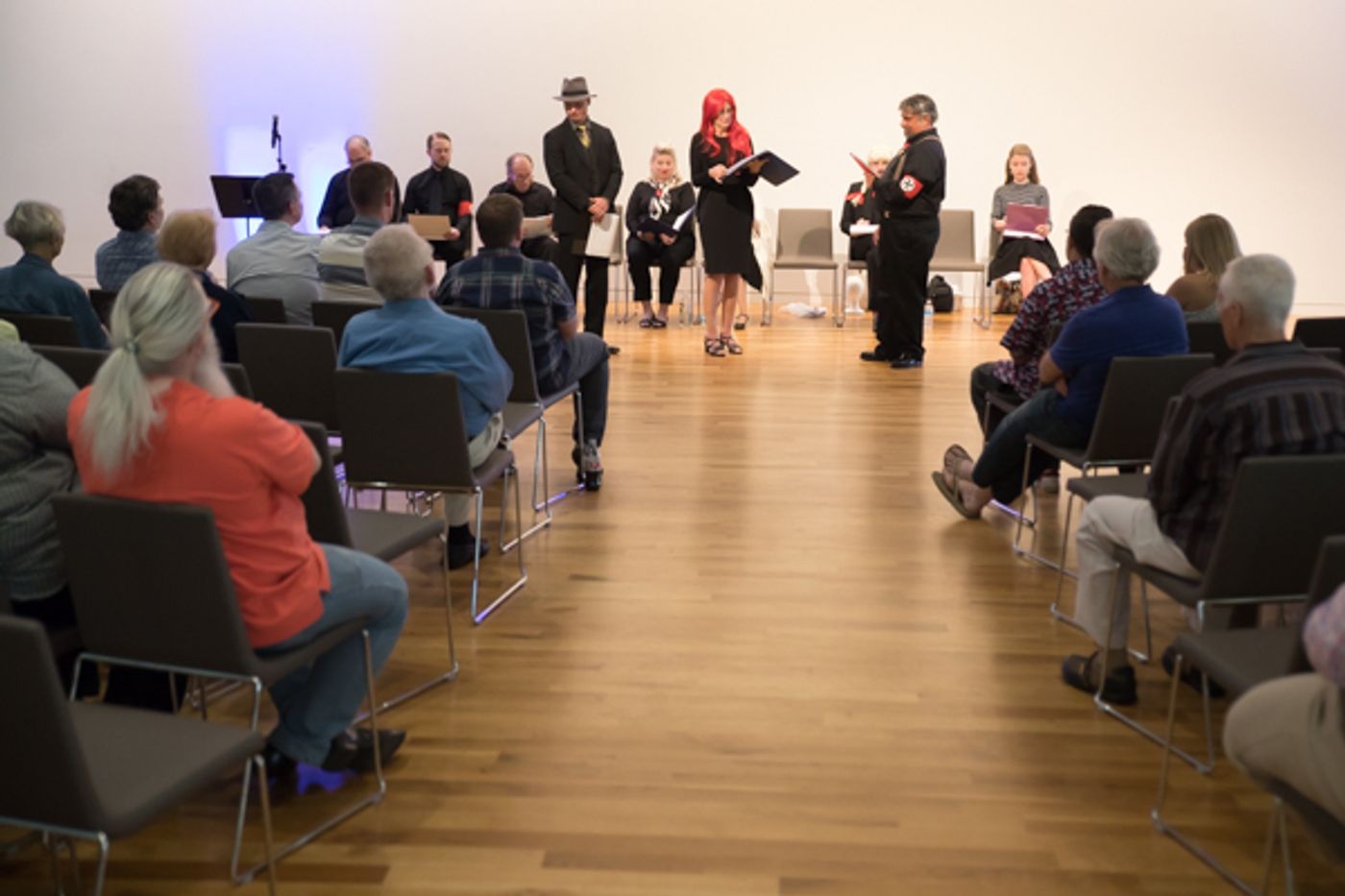 Photo Coverage: Inside Evolution Theatre Company's Staged Reading THE LADY IN QUESTION  Image