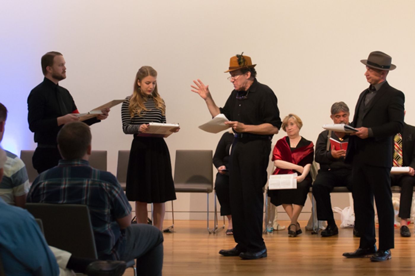 Photo Coverage: Inside Evolution Theatre Company's Staged Reading THE LADY IN QUESTION  Image