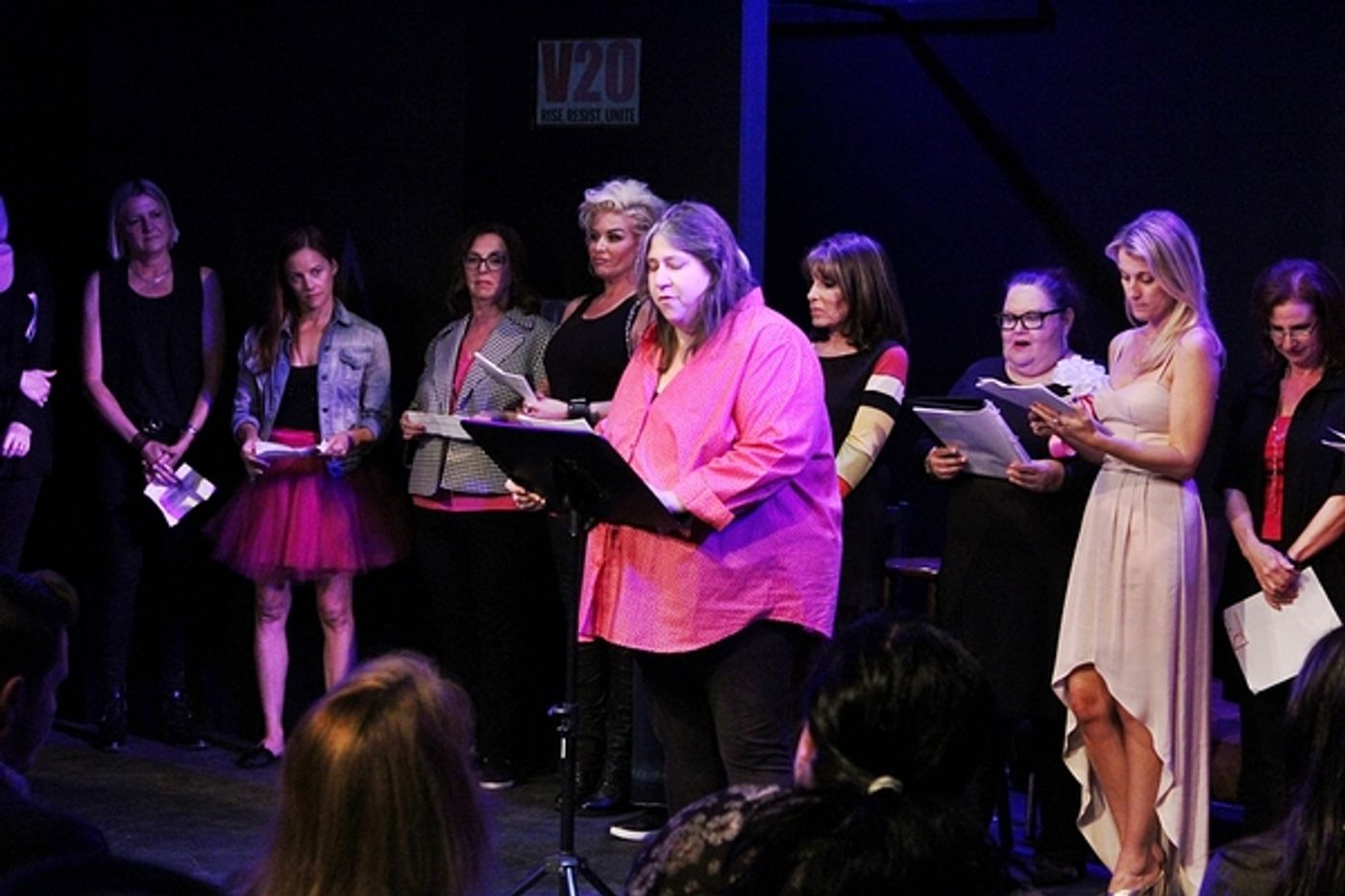 Photo Flash: Loft Ensemble Celebrates Opening Night of THE VAGINA MONOLOGUES  Image