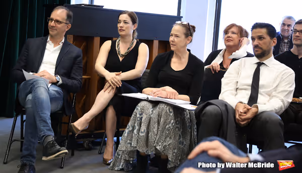 John Rando, Laura Michelle Kelly, Harriet Harris, Kathy Fitzgerald, Will Swensen Photo