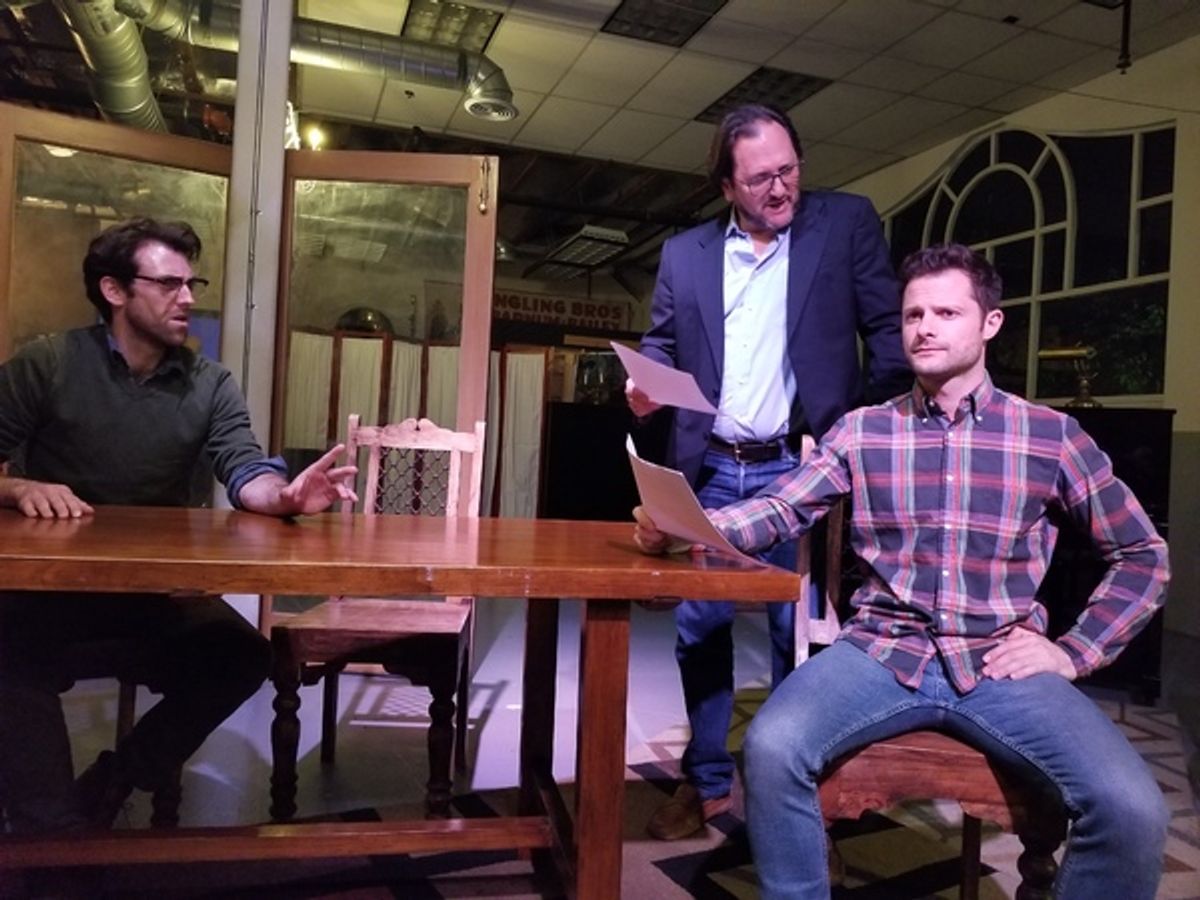 Spencer Weitzel, Tom Gallop and Doug Roland at 