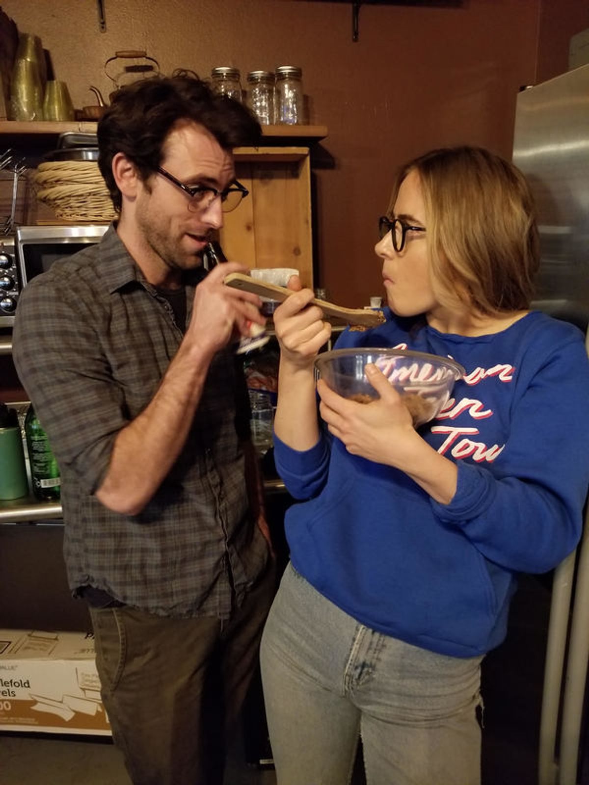 Spencer Weitzel and Helena Habes at 