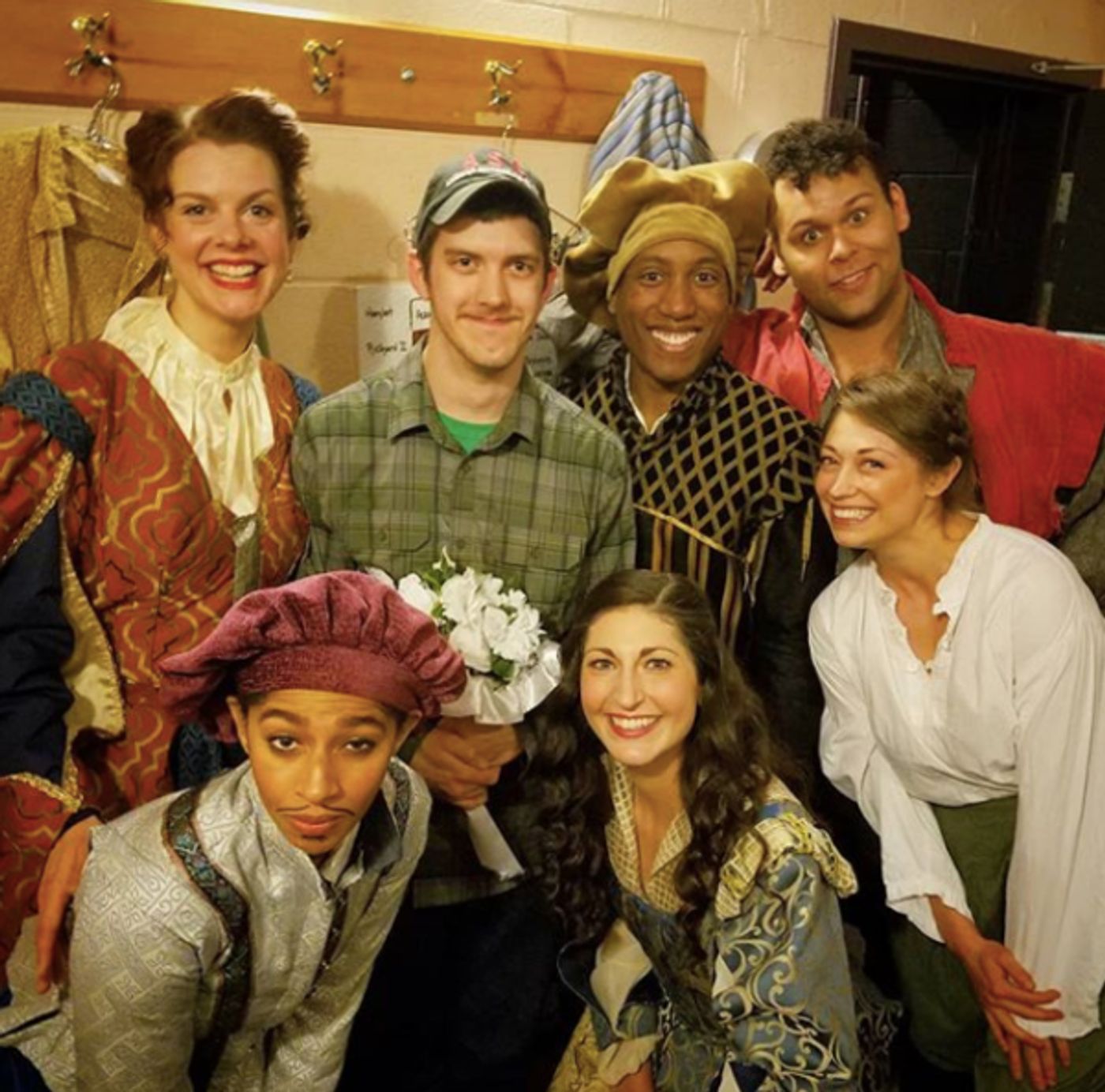 Photo Flash: Christy Altomare Gives Max von Essen an Intermission Snack, and More Saturday Intermission Pics!  Image