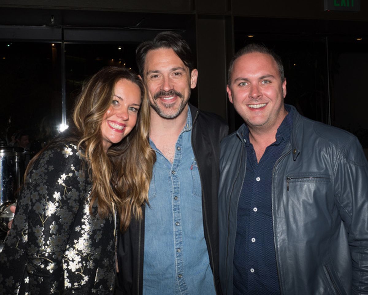 Ginifer King, Steve Kazee, and Edward Allen at 