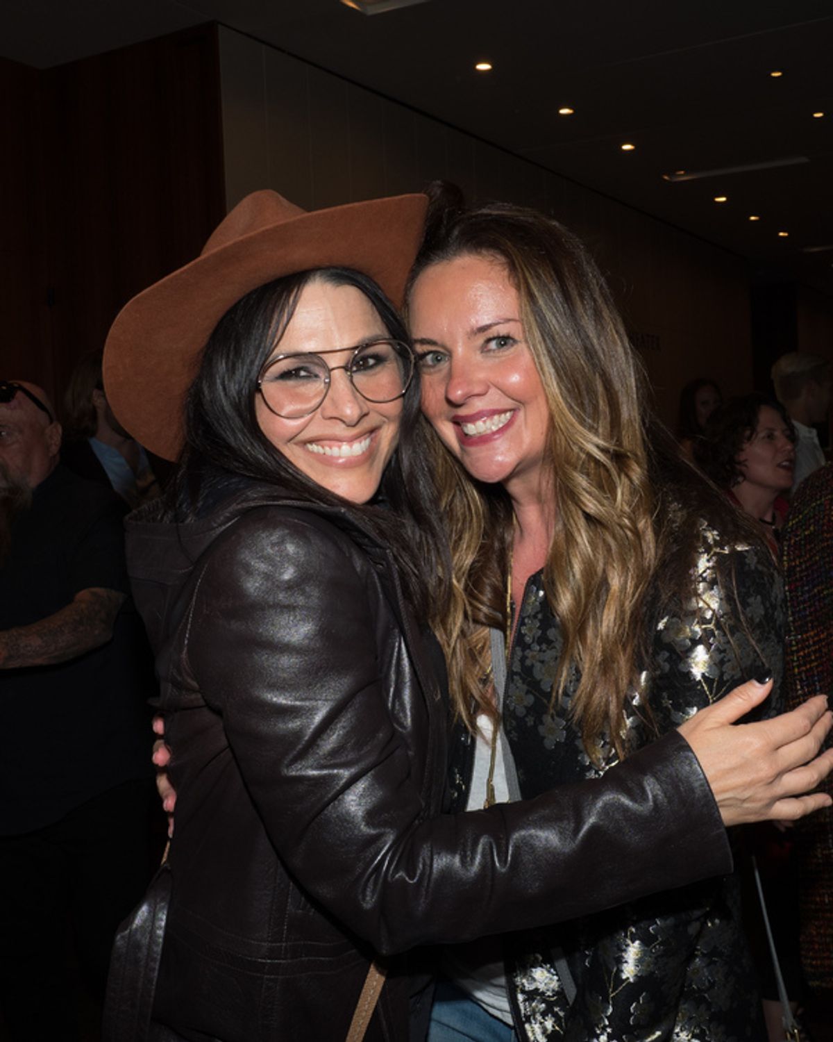 Tomasina Abate and Ginifer King at 