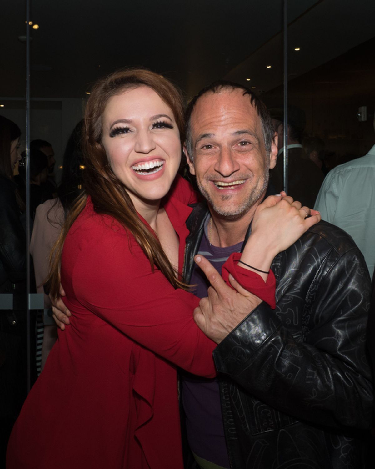 Olivia Kuper Harris and Jason Paige at 