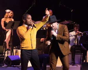 Carly Thomas Smith, Ty Taylor, Matthew Morrison Photo