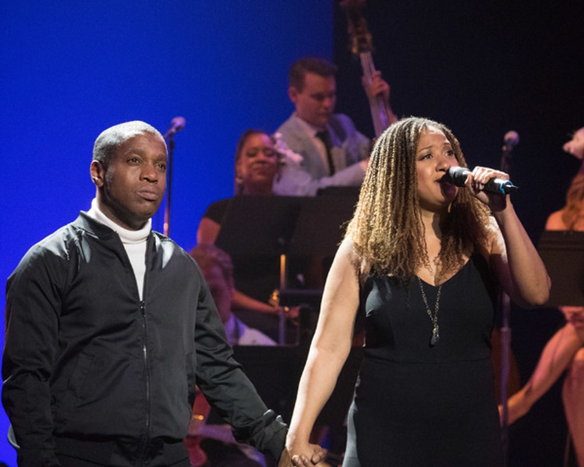 Ty Taylor, Kenna Ramsey, Alex Frank, and Tracie Thoms at 