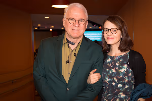 Steve Martin and Anne Stringfield Photo