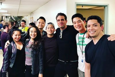 Bobby Cannavale with Cast Photo