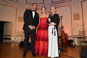 Eduardo Vilaro, Kate Lear, and Carolina Herrera Photo