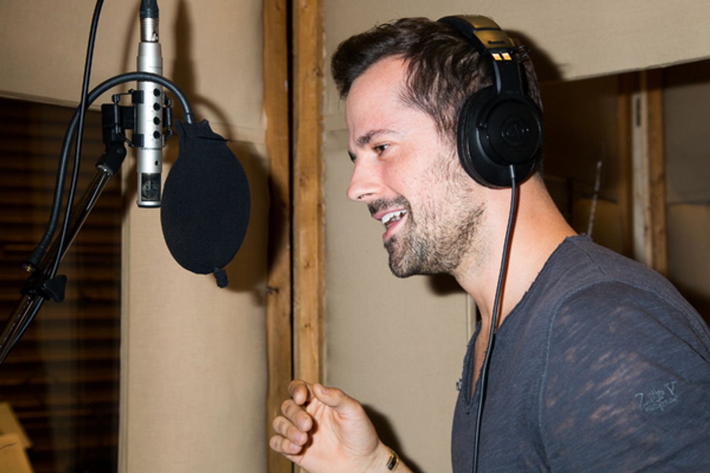 Photo Coverage: Patrick Wilson, Kelli O'Hara and More Head Into the Studio for the BRIGADOON Cast Recording  Image