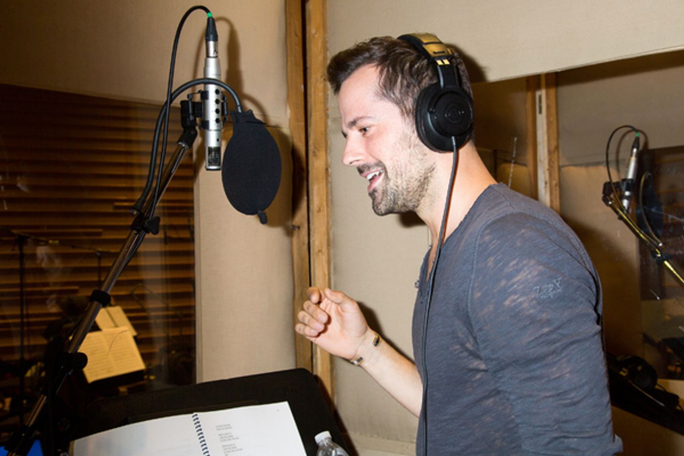 Photo Coverage: Patrick Wilson, Kelli O'Hara and More Head Into the Studio for the BRIGADOON Cast Recording  Image