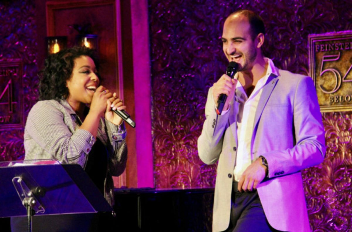 Kathryn Allison and Nathan Lucrezio  at 