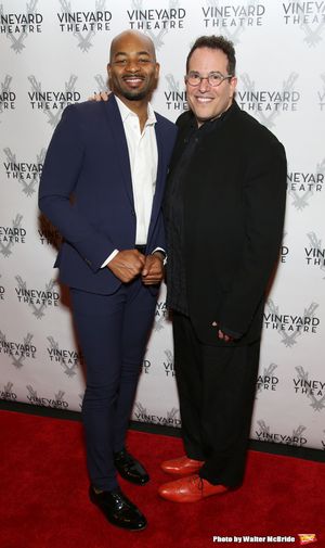 Brandon Victor Dixon and Michael Mayer @ BroadwayWorld Brandon Victor Dixon and Michael Mayer Photo