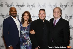 Brandon Victor Dixon, Sarah Stern, Michael Mayer and Douglas Aibel @ BroadwayWorld Brandon Victor Dixon, Sarah Stern, Michael Mayer and Douglas Aibel Photo