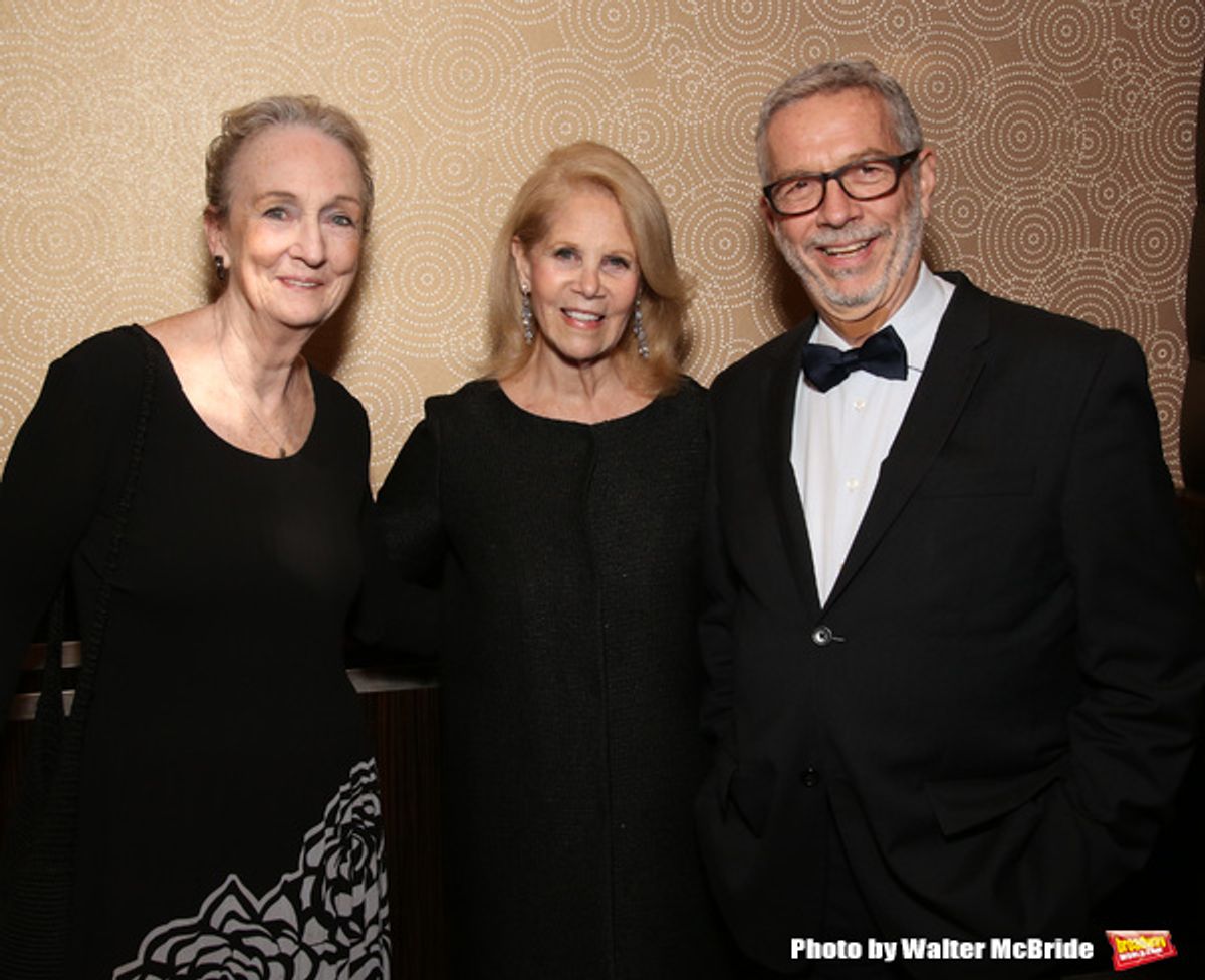 Kathleen Chalfant, Daryl Roth and Sam Rudy  at 