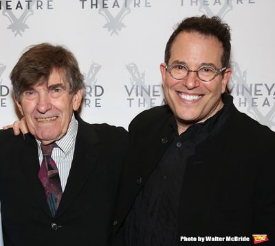 Michael Mayer with his dad Photo