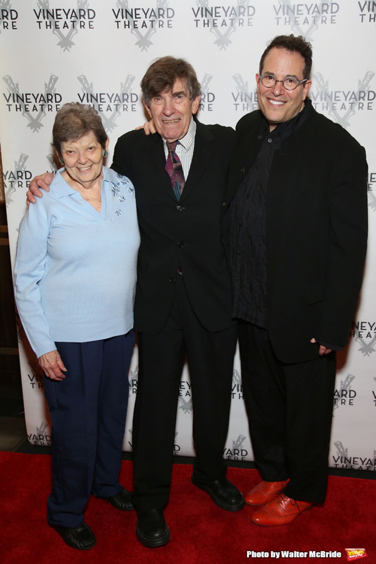 Michael Mayer with his dad and cousin at 