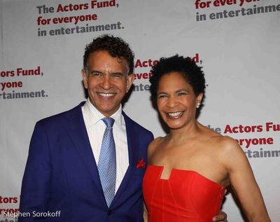 Brian Stokes Mitchell & Allyson Tucker Photo